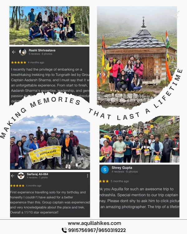 Making memories that last a lifetime. This collage features happy moments from our trips along with reviews from travelers who came and became part of our family.
