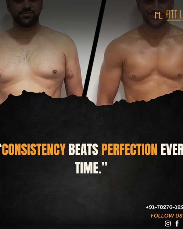 This is what consistency looks like. This incredible transformation shows that with dedication and the right guidance, you can beat perfection every time and achieve the results you've been working for.