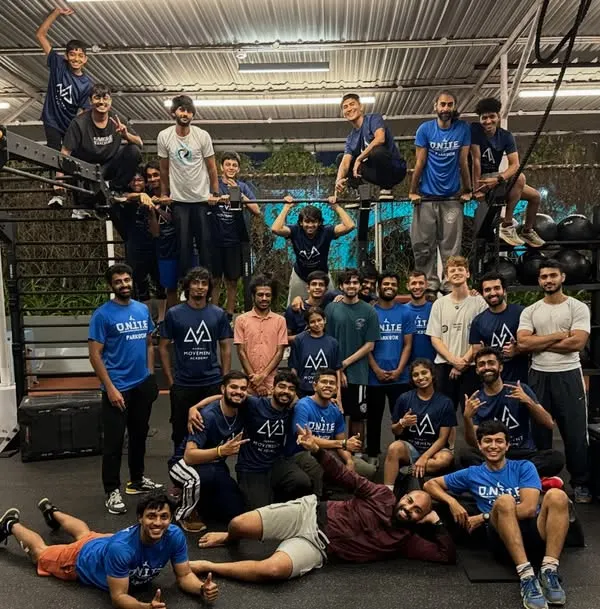 The U.N.I.T.E. event brought our entire parkour family together. This photo captures the incredible energy and spirit of our community in one frame.