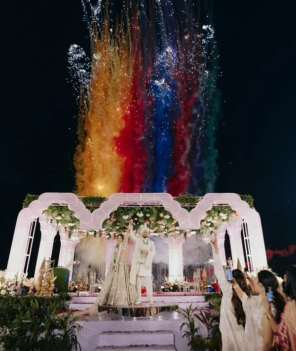 We live for moments like this. A grand finale with a rainbow of colors exploding in the sky, creating a memory that lasts a lifetime. This is the scale of celebration we bring to your big day.