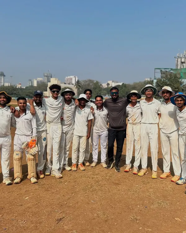 A recap of our thrilling victory in the T20 Kurla Bapat Tournament. After being bowled out for a low score of 102, our bowler Niraj produced a match-winning spell, taking 3 wickets to help us defend the total and win the game.
