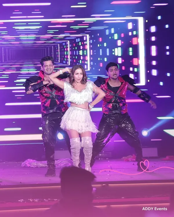 Malaika Arora commands the stage with her dynamic presence and flawless moves. We work closely with artists to choreograph powerful performances that are perfectly suited for high-energy sangeet nights and wedding receptions.