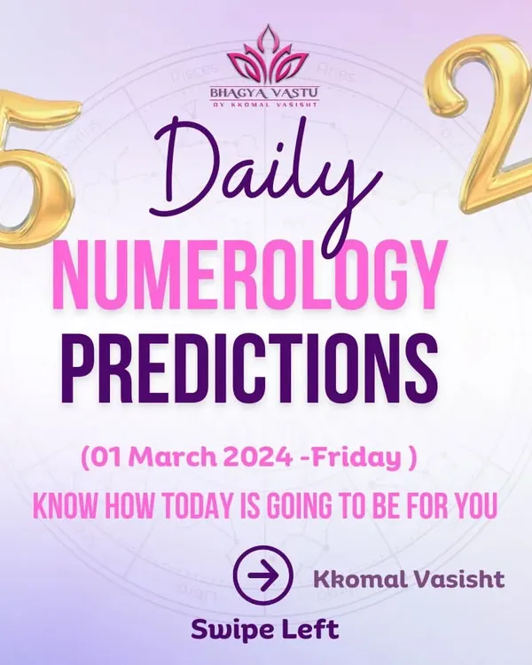 An example of my daily numerology predictions, helping you start your day with insight. This one is for March 1st, 2024.