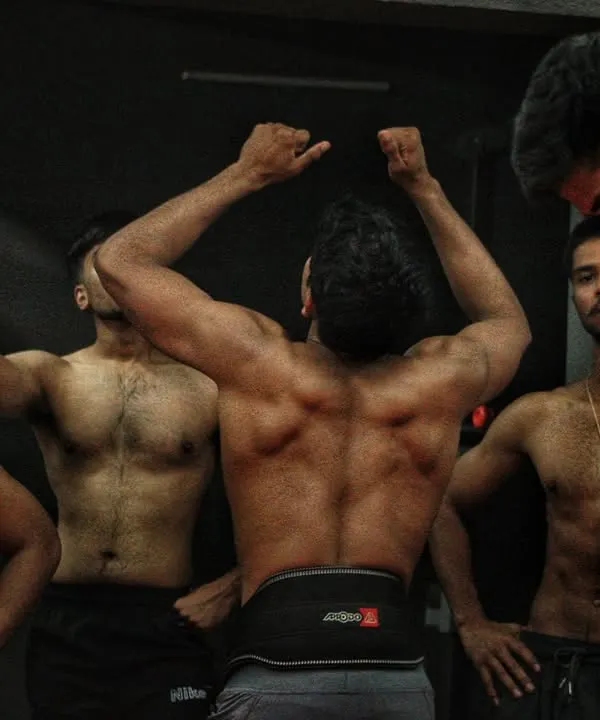 Strength and conditioning is the foundation of a fighter. Here, the team works on building powerful backs and shoulders.