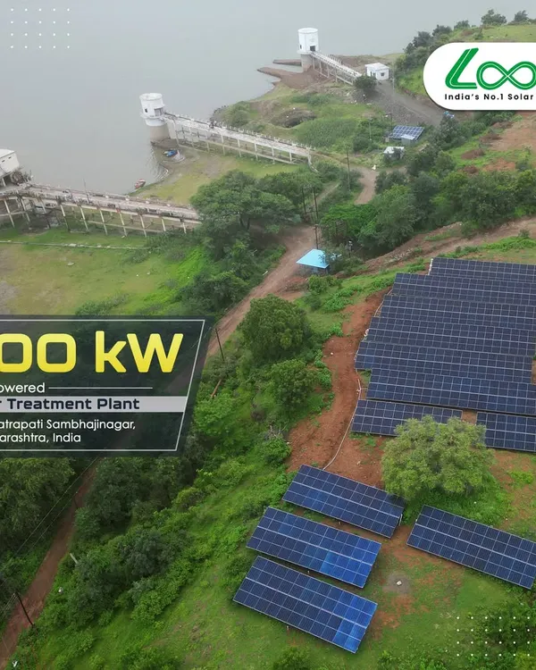 This 700 kW solar power system at a Water Treatment Plant in Chhatrapati Sambhajinagar, Maharashtra, is a testament to our capability in handling critical infrastructure projects. We are proud to enable clean energy for clean water, supporting public services while promoting a sustainable future.