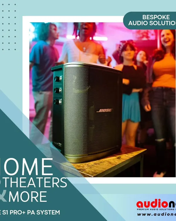 The Bose S1 Pro+ is the ultimate portable PA system for any party or small event. It's lightweight, battery-powered, and delivers that legendary Bose sound quality. It's a versatile party rocker that I recommend for anyone who needs professional sound on the go.