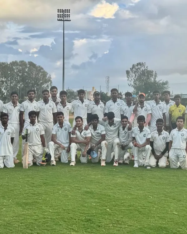 Our RSCA U-19 team, a group of senior players who are honing their skills for professional-level cricket.