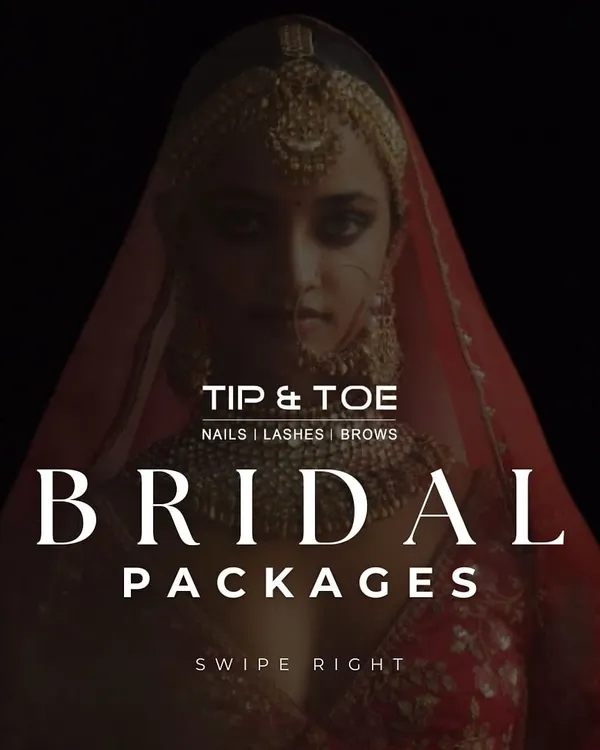 Brides, it's time to perfect every detail for your big day. My exclusive bridal packages for nails, lashes, and brows will leave you looking flawless and feeling confident.