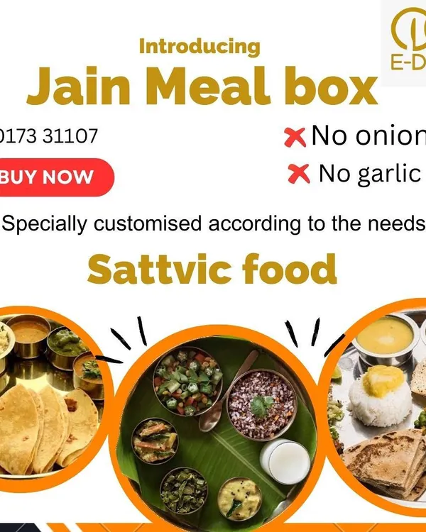 I now offer authentic Jain Meal boxes. This sattvic food is specially customized according to Jain dietary principles, prepared with no onion and no garlic.