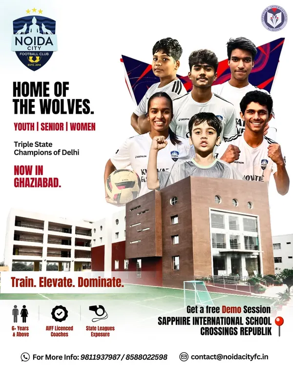 This is the Home of the Wolves. We offer professional football training for youth, senior, and women's teams with AIFF licensed coaches and provide a direct pathway to state league exposure. Come for a free demo session at our new Ghaziabad center.