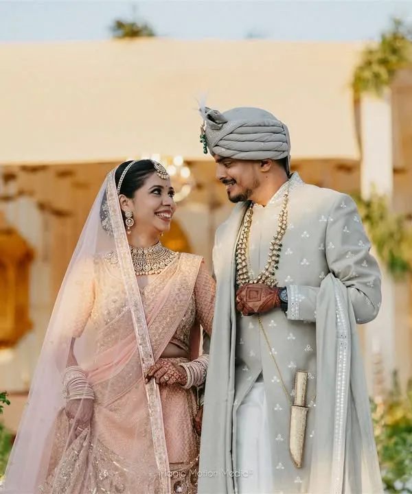 "So, I love you because the entire universe conspired to help me find you." This couple's love story was a joy to celebrate, and their wedding day was filled with moments as beautiful as this one.