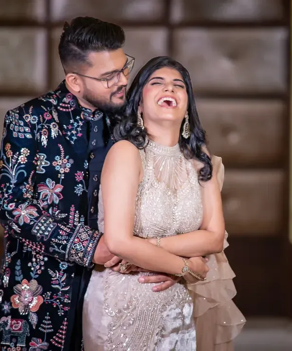 That moment of pure, uninhibited laughter is what I always aim for in an engagement shoot. It's not about posing, it's about capturing the real joy you share.