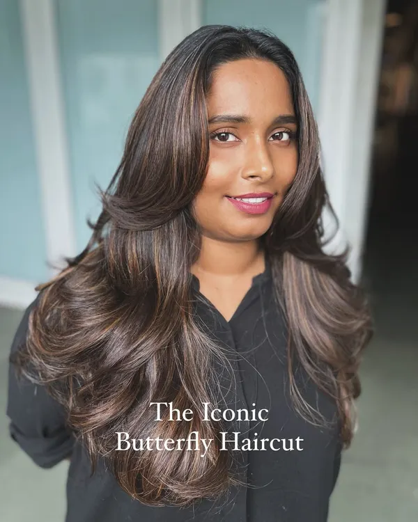 The Butterfly Haircut is one of the most requested styles today. In our classes, you'll learn the precise layering and face-framing techniques to create this voluminous, flowing look for your clients.