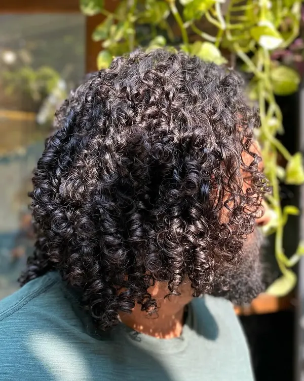 If this isn't hair goals, I don't know what is. These tight, defined coils are the result of a great haircut and a styling routine that locks in moisture.
