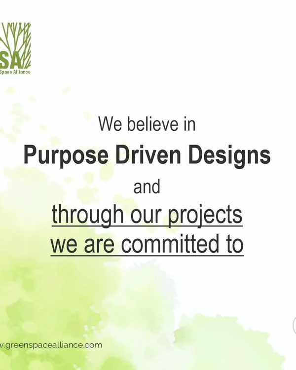 We believe in purpose driven designs. Our commitment to society, community, the environment, and the planet is at the core of every project we undertake.