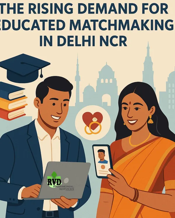 The demand for educated matchmaking in Delhi NCR is rising. I specialize in connecting professionals and educated individuals who are looking for a partner on the same intellectual wavelength.