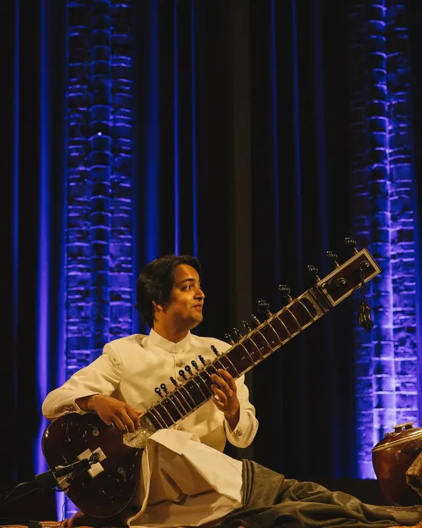 Performing Raag Bihag at the historic Amstelkerk in Amsterdam for 'Night of the Sitars'. The acoustics of the 200-year-old church created a serene and unforgettable atmosphere for this evening raga.
