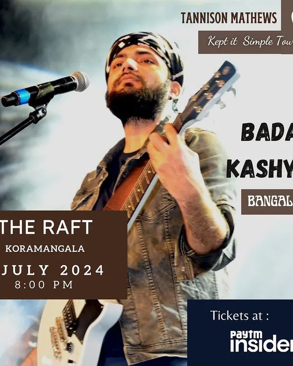 An announcement for my performance on the 'Kept it Simple Tour'. It's always an honor to share the stage with other indie artists and perform my original music.