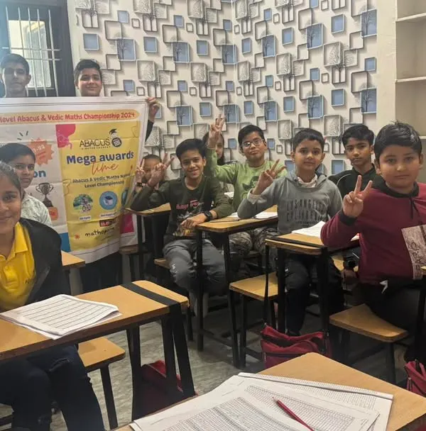 Our Dausa center students are all geared up for the Mathopedia 2024 competition. Their enthusiasm is infectious!