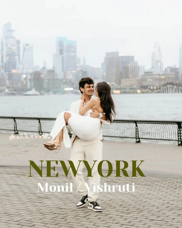 A classic New York love story. This is the moment that starts forever, captured with the iconic Manhattan skyline as a witness. We believe in creating grand, cinematic memories for your most important milestones.