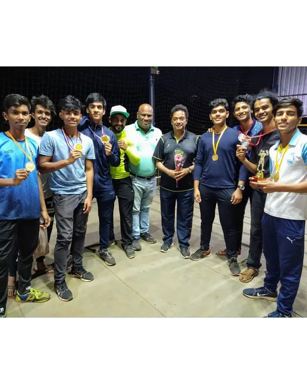 This is what I mean when I say we are one big boxing family. Here is a group of our young fighters with their coaches and medals, celebrating together.