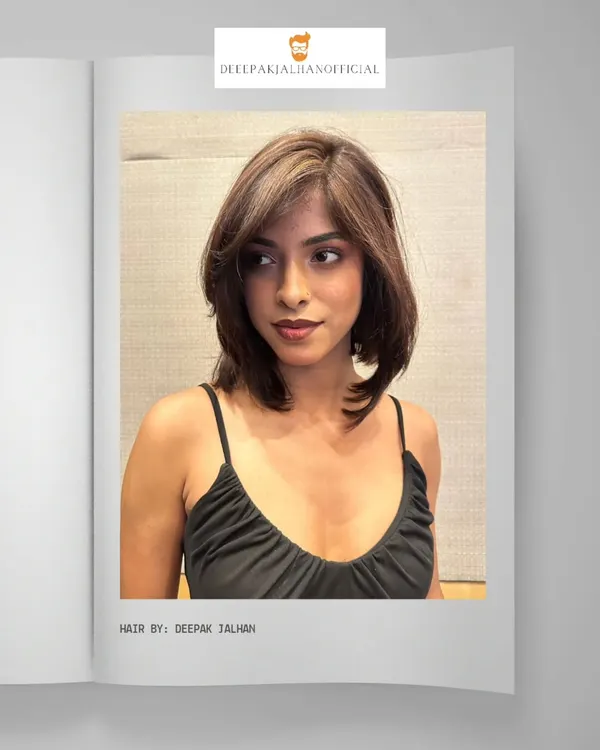 Layers, volume, and dimension redefined. This chic hair makeover showcases a stylish story in every strand.
