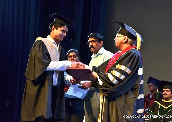 A throwback to my convocation ceremony in 2014. My days at Bishop Cotton Boys’ School and Christ University shaped who I am today. The value of good institutions and great mentors never fades.