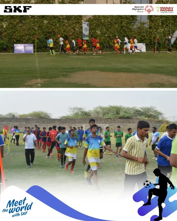 A weekend of pure heart and hustle. We were privileged to host the selection matches for the Special Olympics Bharat boys' teams, witnessing their incredible passion and resilience firsthand.