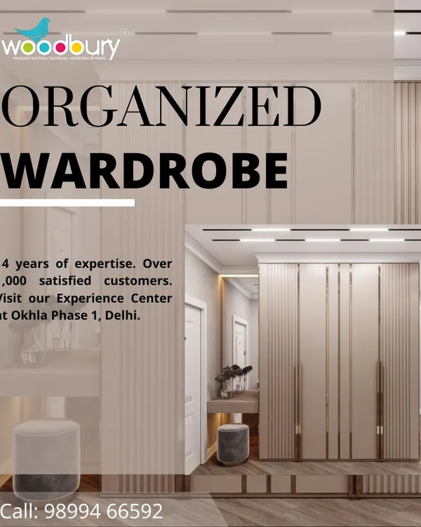 An organized wardrobe leads to a stress-free life. I design modern and stylish wardrobes to keep everything beautifully in its place.