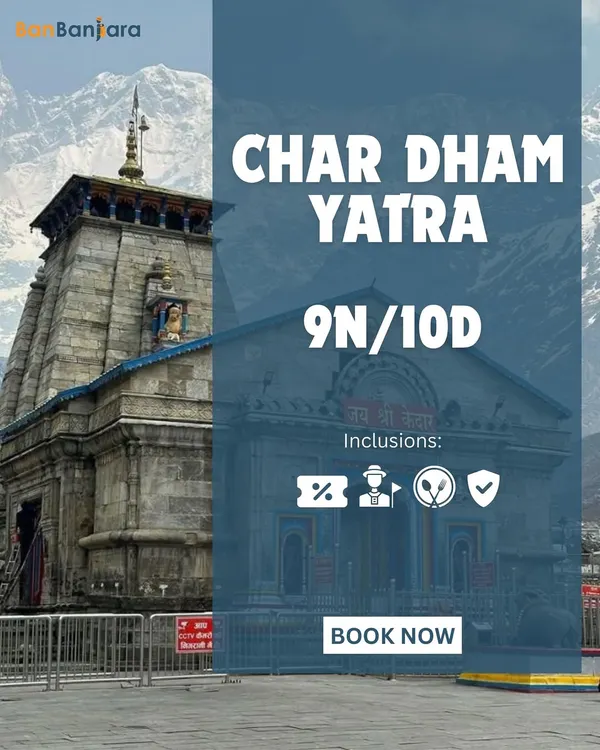 Embark on the sacred Char Dham Yatra with our all-inclusive 9-night, 10-day package. We handle all the details of this soul-awakening experience.