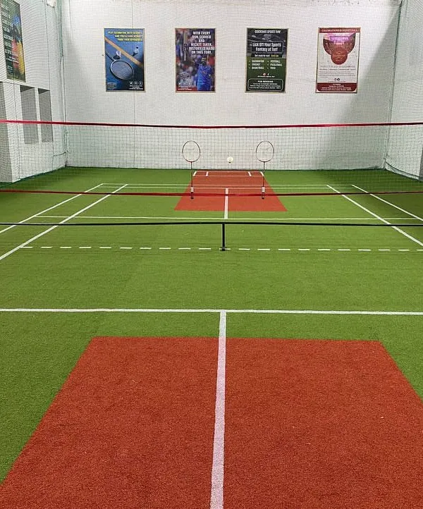 Check out the space. Clean lines, great turf, and ready for action. This is your canvas, come paint your victory.