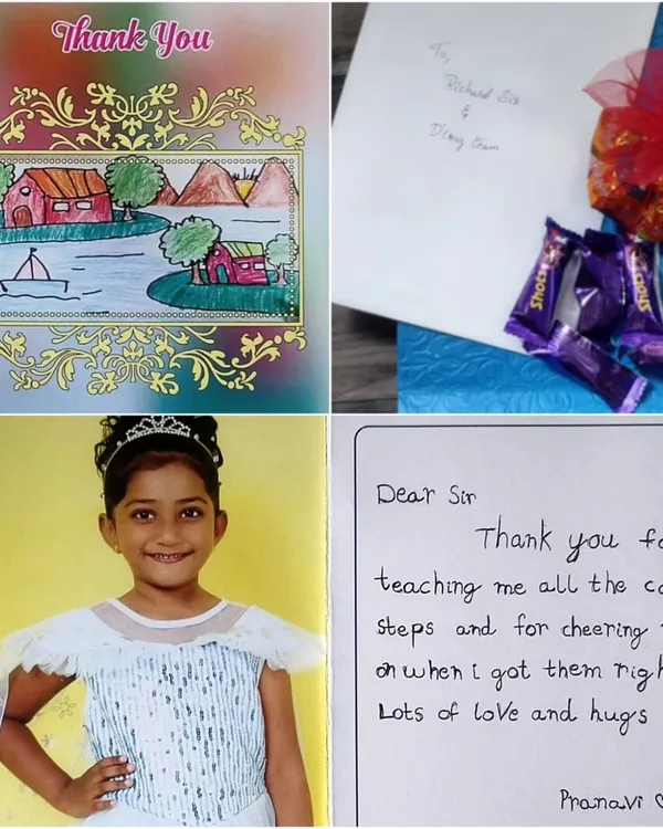 It means the world to me to receive heartfelt appreciation like this from my students. Thank you, Pranavi!