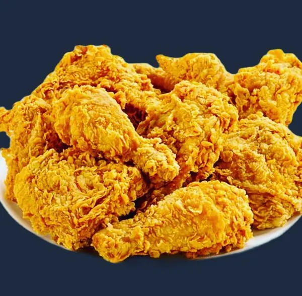 Our crispy fried chicken wings are a guaranteed party hit. They are perfectly seasoned, fried to a golden brown, and served hot for a crunchy and juicy bite every time.