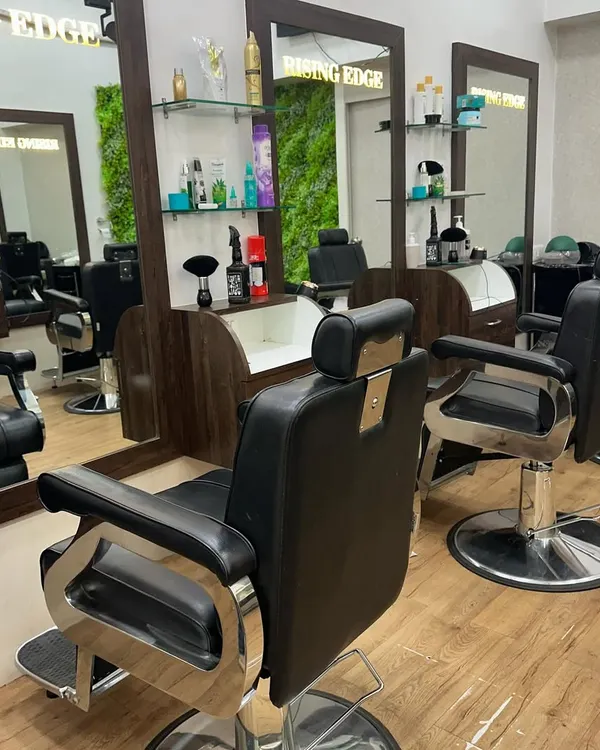 My salon is equipped with professional barber chairs and well-lit stations to ensure a precise, high-quality service every time. The space is designed to be both functional and stylish.