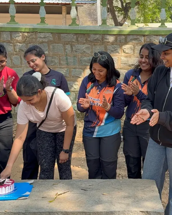 Celebrating Women's Day with a special trek and a cake cutting ceremony. We love creating events that celebrate diversity and unity in the great outdoors.