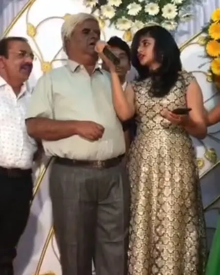 A precious memory of singing with my appa. I miss him dearly and wish we could sing together one last time. He is the reason I am a musician today.