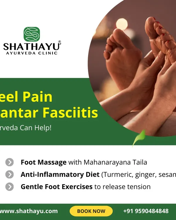 If you suffer from heel pain or Plantar Fasciitis, Ayurveda can help. I use a combination of foot massage with Mahanarayana Taila, an anti-inflammatory diet, and gentle foot exercises to release tension and promote healing.
