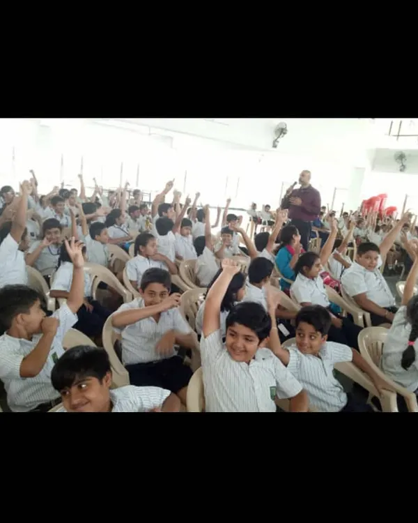 Look at the energy in this workshop. I believe learning happens when kids are actively involved, not just passively listening. Seeing so many hands in the air, eager to participate, is a testament to the engaging and fun environment we create in our classes.