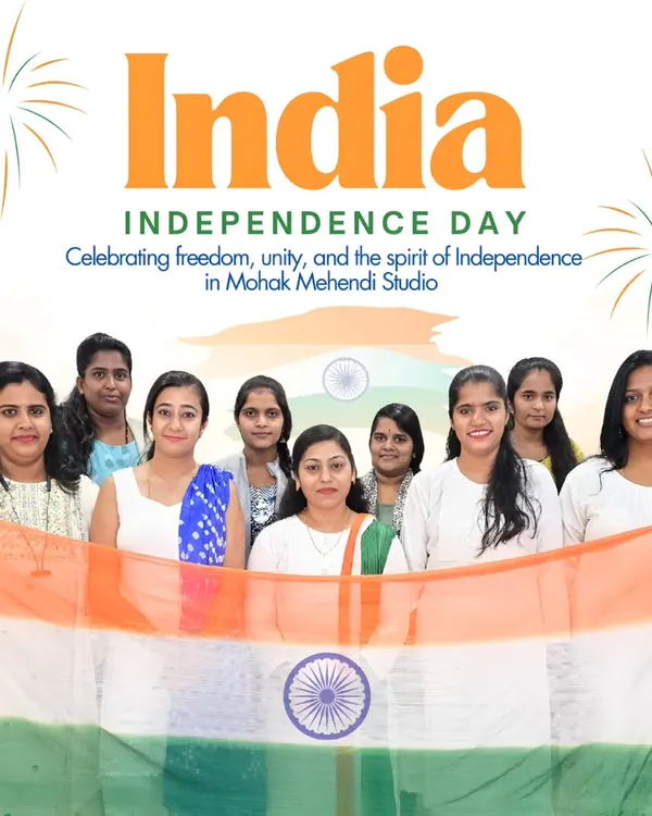 A proud moment celebrating Independence Day with our lovely students at the studio. We are grateful for the freedom we enjoy and the unity we share.