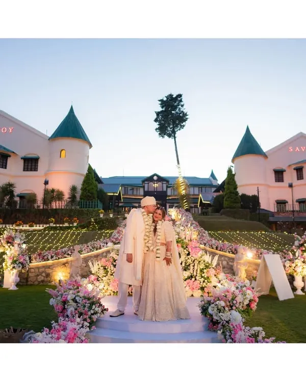 We believe in love that reaches new heights. This breathtaking mountain wedding at the Savoy in Mussoorie was a fairytale set against the clouds, where every detail, from the floral-lined aisle to the couple's serene smiles, felt like a dream realized.