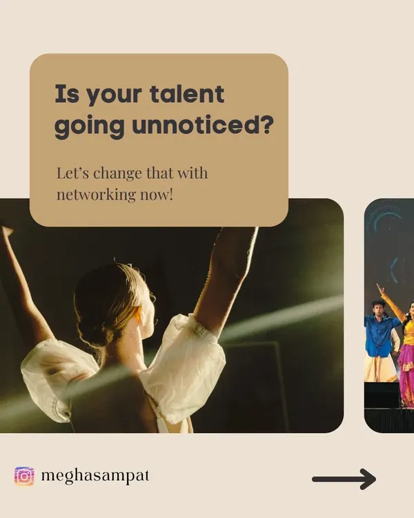 Is your talent going unnoticed? It's time to change that with strategic networking. Building connections is a key part of getting the opportunities you deserve.