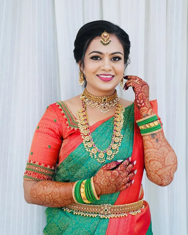 "Always be the leading lady of your own life." This bride is radiating confidence and happiness after her makeover. Her smile is the best testimonial.