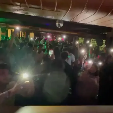 A magical moment on the dance floor at Big Pitcher, with the crowd lighting up the room. This is the kind of collective energy and vibe I strive to create at every single gig.