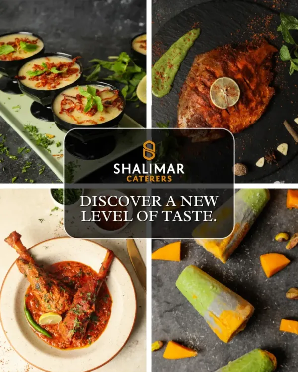 Discover a new level of taste with this collage of our creations, from Mutton Harrisa and fried fish to rich curries and colorful kulfi.
