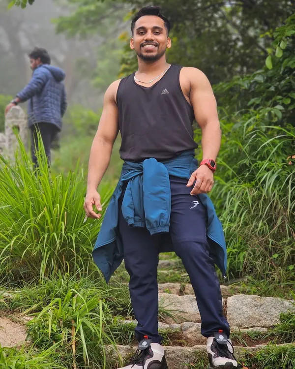 Trek on. Taking my fitness outdoors for a hike at Nandi Hills. An active lifestyle is about more than just lifting weights.