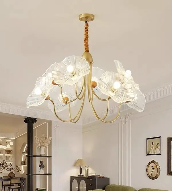 This Nature’s Blossom Chandelier is one of my absolute favorites. The way the detailed glass petals diffuse light creates a soft, sophisticated atmosphere that makes any living or dining room feel special. It’s a perfect example of how lighting can be a true centerpiece.