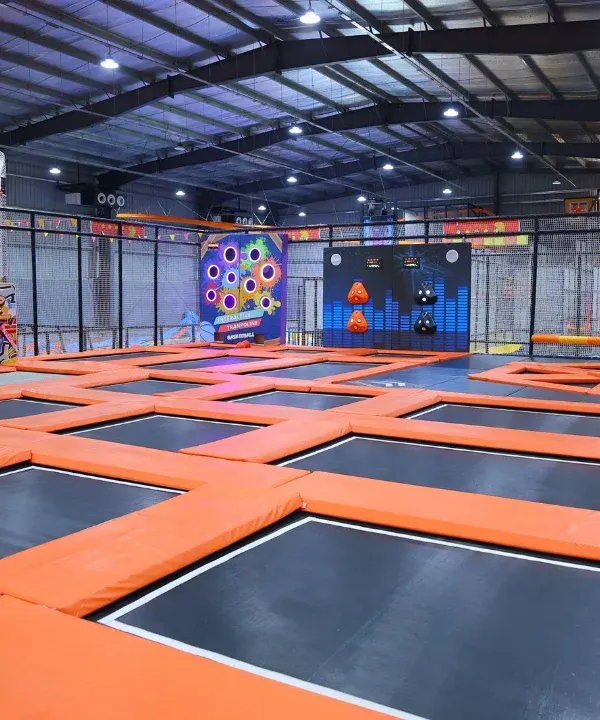 Our sprawling trampoline park is the heart of Wobble World. It's designed with safety and maximum fun in mind, featuring high-quality trampolines and protective padding throughout.