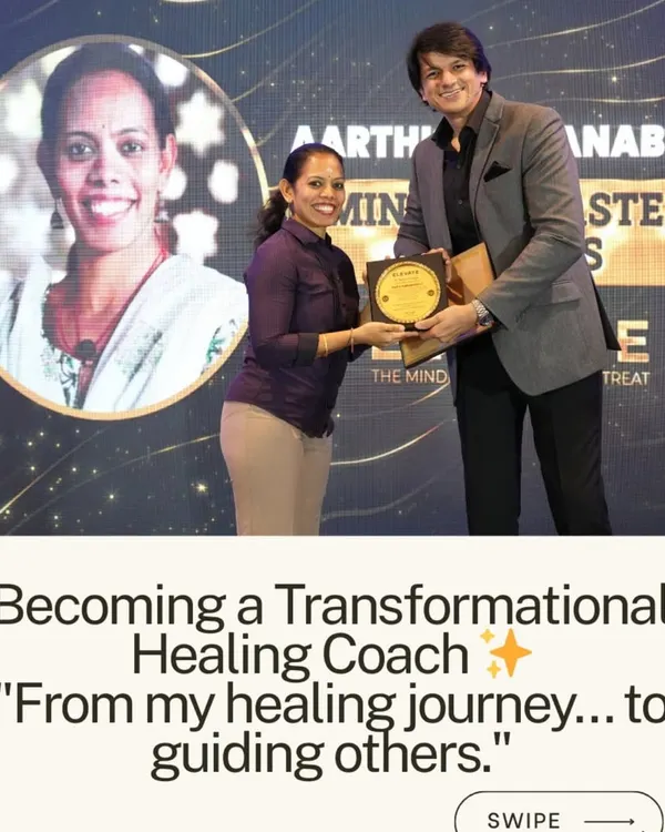 This moment, receiving my certification as a Transformational Healing Coach, was a culmination of my own healing journey. It represents my deep commitment to guiding others on their path.