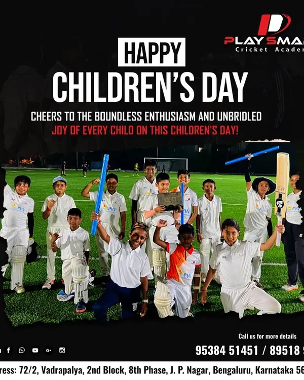 Happy Children's Day from all of us at Playsmart! A post celebrating the boundless enthusiasm and unbridled joy of every child at our academy.
