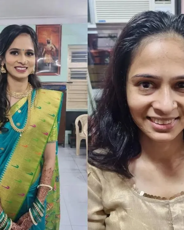 A stunning before-and-after transformation for an engagement look. We teach how to enhance natural beauty while creating a look that is perfect for the camera and lasts all day.